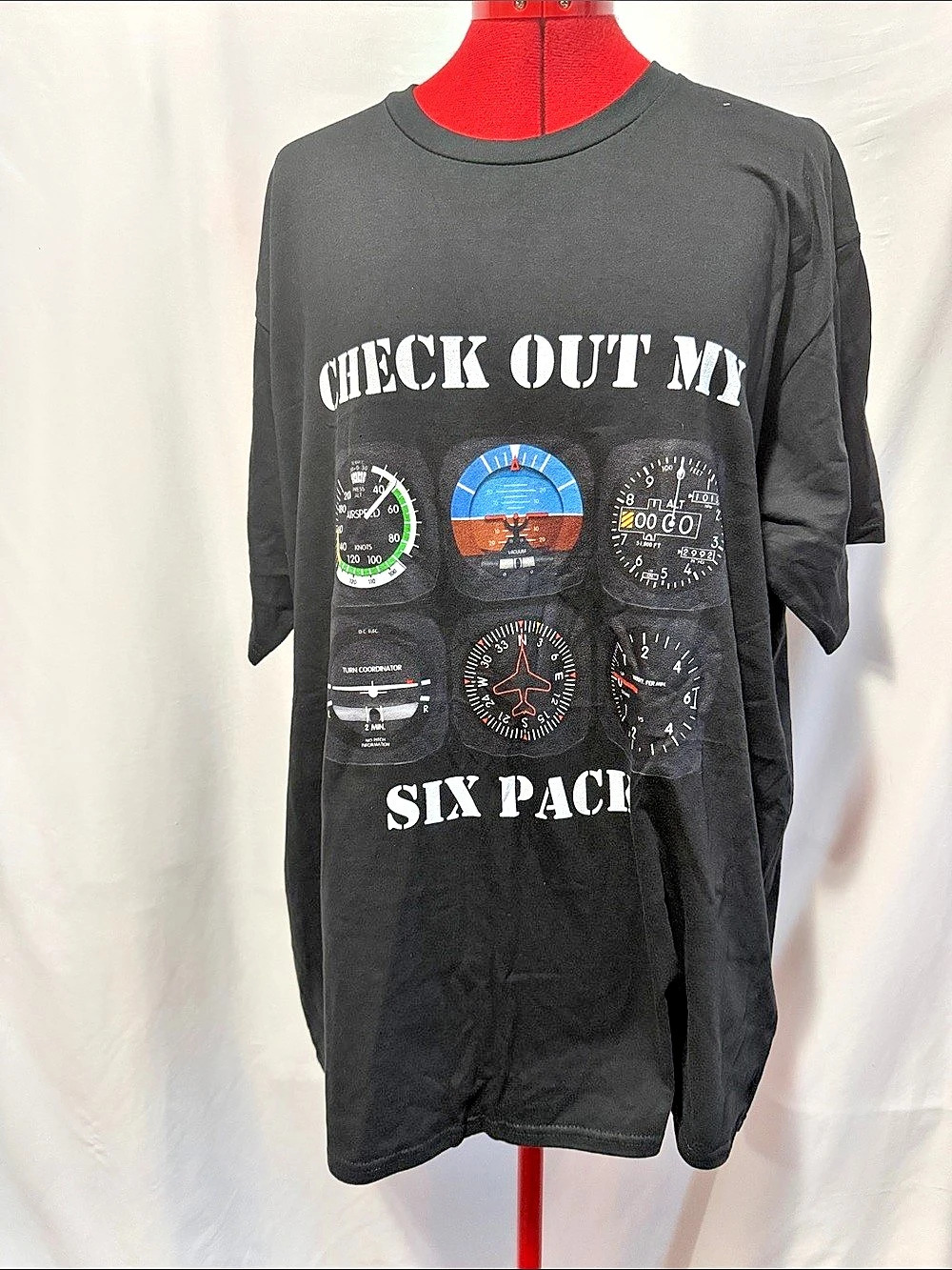 Port & Company Ring Spun Fan Favorite Graphic Tee Black XL Like New
